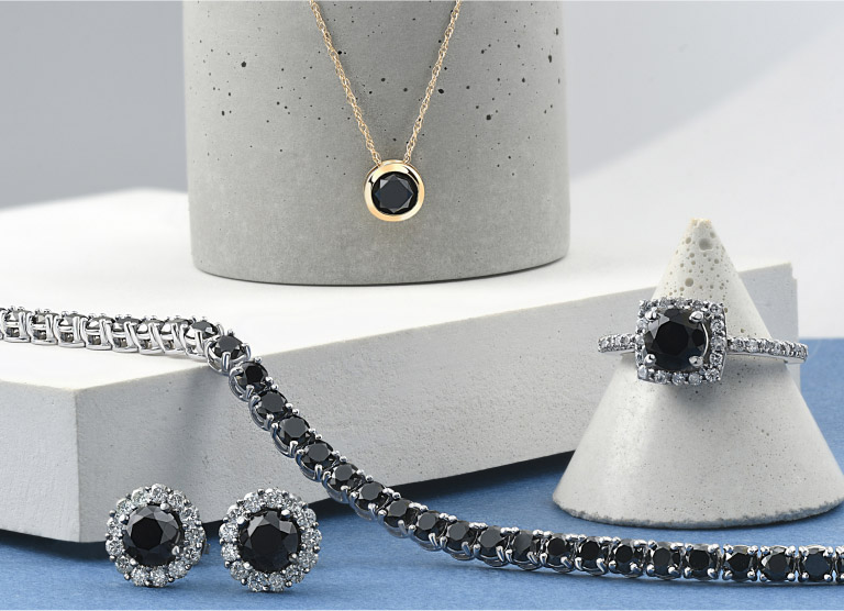 Black Diamond Pendants