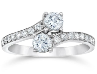 Sidestones Engagement Rings